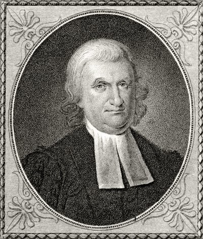 Dr. John Witherspoon, grabado por James Barton Longacre (1794-1869) de Charles Willson Peale